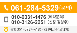 대표번호 061-284-5329